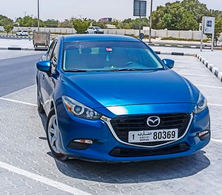 Rent Mazda 3 Sedan 2018 in Sharjah